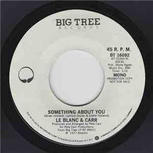 LeBlanc & Carr - Something About You album