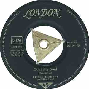 Little Richard And His Band - Ooh! My Soul / True, Fine Mama album