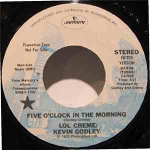 Lol Creme/Kevin Godley - Five O'Clock In The Morning/The Flood album