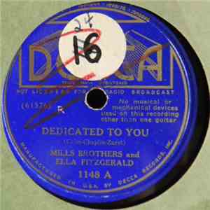 Mills Brothers And Ella Fitzgerald - Dedicated To You / Big Boy Blue album