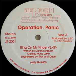 Operation Panic - Ring On My Finger / What's Really Happening / Get With It album