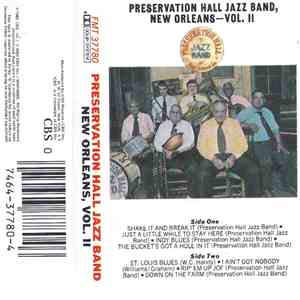 Preservation Hall Jazz Band - New Orleans. Vol. II album