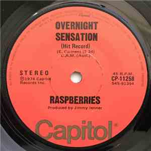 Raspberries - Overnight Sensation (Hit Record) / Let's Pretend album