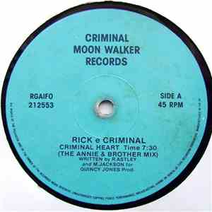 Rick E Criminal - Criminal Heart album