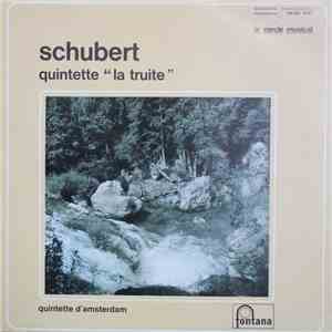 Schubert - Quintette d'Amsterdam - Quintette "La Truite" album