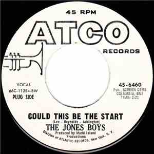 The Jones Boys  - Could This Be The Start album