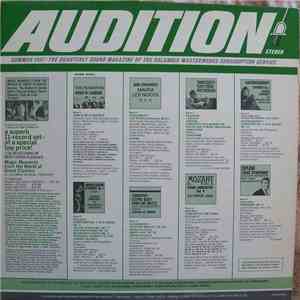 Various - Audition Summer 1967 album