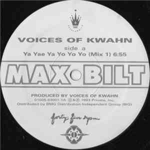 Voices Of Kwahn - Ya Yae Ya Yo Yo Yo album