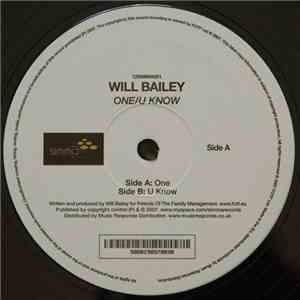 Will Bailey - One / U Know album