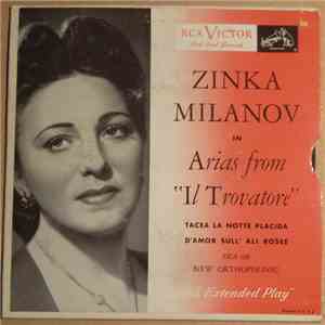 Zinka Milanov, Paul Franke - Arias From "Il Trovatore" album