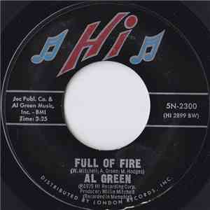 Al Green - Full Of Fire / Could I Be The One album