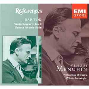 Bartok, Yehudi Menuhin, Philharmonia Orchestra, Wilhelm Furtwängler - Violin Concerto No. 2 album