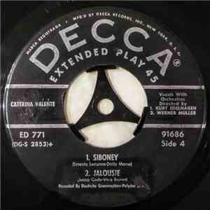 Caterina Valente - Begin The Beguine / My Lonely Lover / Siboney / Jalousie album