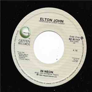 Elton John - In Neon album