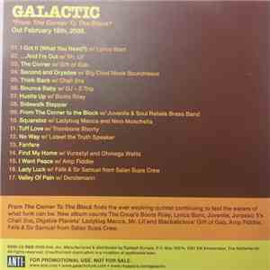 Galactic - From The Corner To The Block album