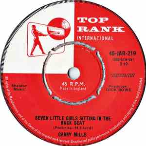 Garry Mills - Seven Little Girls Sitting In The Back Seat album