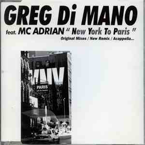 Greg Di Mano - New York To Paris album