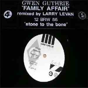 Gwen Guthrie - Family Affair album