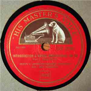Heifetz & London Philharmonic Orchestra, John Barbirolli - Introduction & Rondo Capriccioso, Op. 28 album