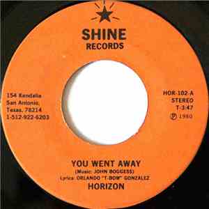 Horizon  - You Went Away / Give It Up album