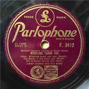 Jimmy Shand And His Band - Middling Thank You / Dalkeith's Strathspey album