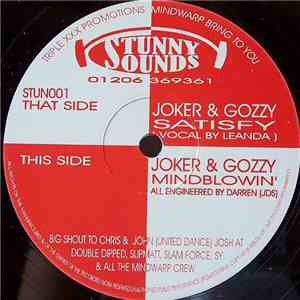 Joker  & Gozzy - Satisfy / Mindblowin' album