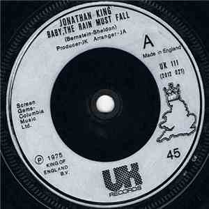 Jonathan King - Baby, The Rain Must Fall album