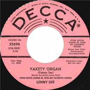 Lenny Dee  - Yakety Organ (Yakety Sax) / A Walk In The Black Forest album