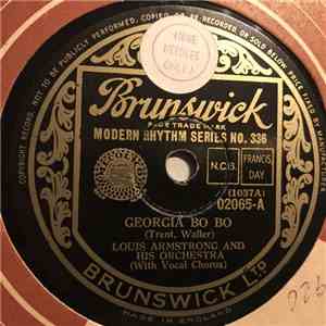 Louis Armstrong And His Orchestra - Georgia Bo Bo / Wild Man Blues album