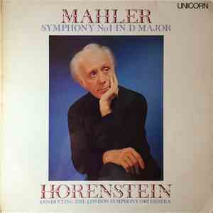 Mahler, Horenstein Conducting The London Symphony Orchestra - Symphony No1 In D Major album