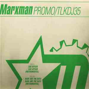 Marxman - Sad Affair / Dark Are The Days album