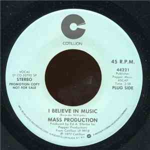 Mass Production - I Believe In Music / People Get Up album