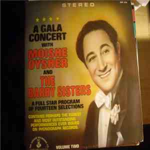 Moishe Oysher With The Barry Sisters - A Gala Concert With Moishe Oysher And The Barry Sisters Volume 2 album