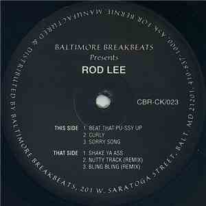 Rod Lee - Baltimore Breakbeat Records Presents Rod Lee album