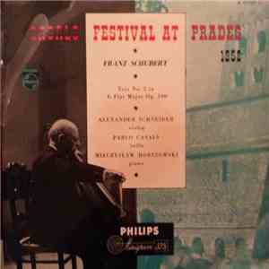 Schubert, Casals - Festival De Prades 1952 album