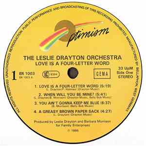 The Leslie Drayton Orchestra Featuring Vocalist Barbara Morrison - Love Is A Four-Letter Word album