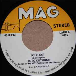 Toto Cutugno - Solo No album