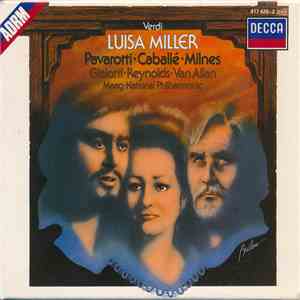 Verdi, Pavarotti, Caballé, Milnes, Giaiotti, Reynolds, Van Allan, Maag, National Philharmonic - Luisa Miller album