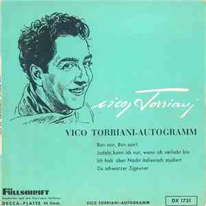 Vico Torriani - Vico Torriani-Autogramm album