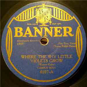 Campus Boys / Majestic Dance Orchestra - Where The Shy Little Violets Grow / Carolina Moon album
