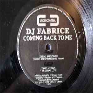 DJ Fabrice - Coming Back To Me album