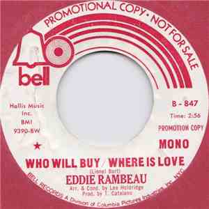 Eddie Rambeau - Who Will Buy / Where Is Love album