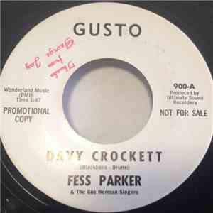 Fess Parker & The Gus Norman Singers - Davy Crockett album