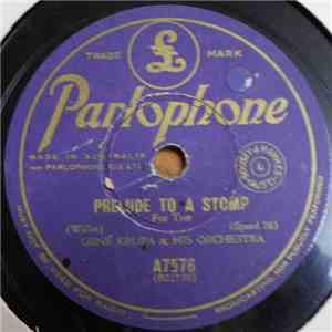 Gene Krupa & His Orchestra - Prelude To A Stomp / Fare Thee Well, Annie Laurie album