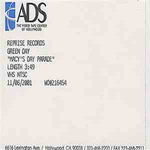 Green Day - Macy's Day Parade album