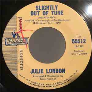 Julie London - Slightly Out Of Tune (Desafinado) album
