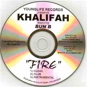 Khalifah Featuring Bun B - Fire album