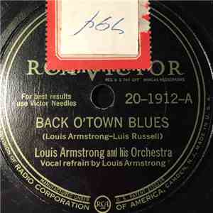 Louis Armstrong And His Orchestra - Back O'Town Blues / Linger In My Arms A Little Longer, Baby album