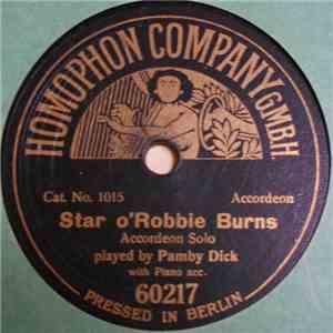 Pamby Dick - Star O'Robbie Burns / The Bonnie Lass O'Ballochmyle album