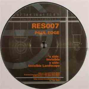 Paul Edge - Invisible album